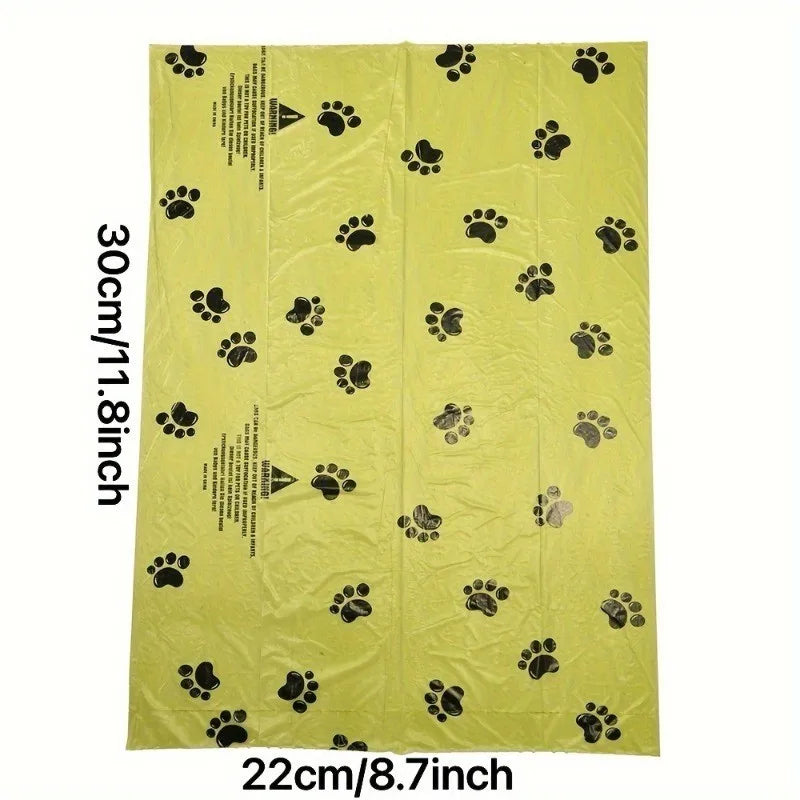 Eco Friendly Pet Waste Bags with Dispenser – Biodegradable Dog Poop Bags for Easy Clean Up