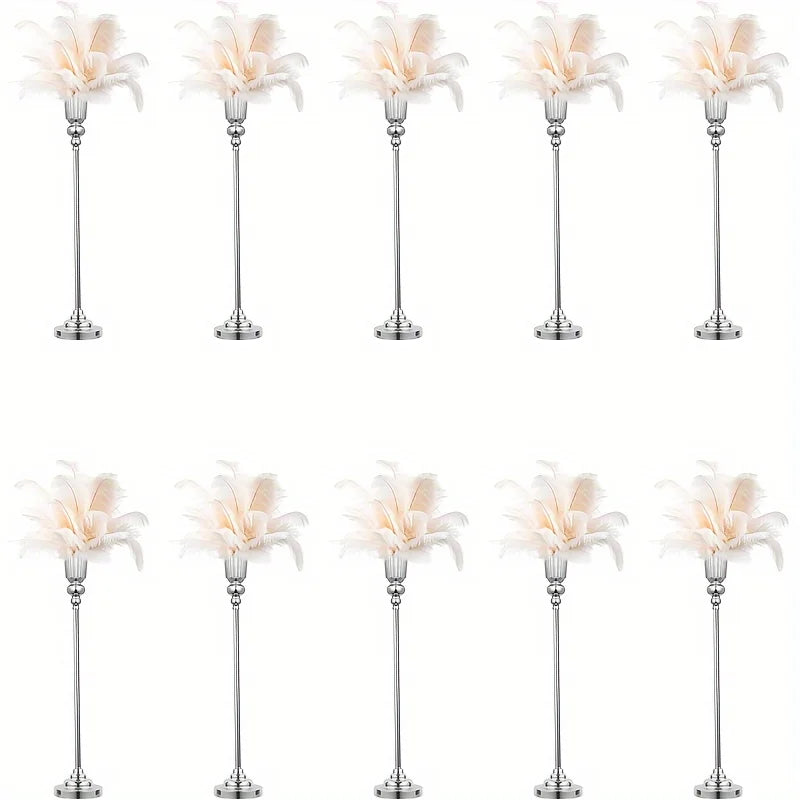 2/10pc Set Wedding Centerpiece Floor Vase 32.5 Inch for Party Events Christmas and Halloween Decorations Pc