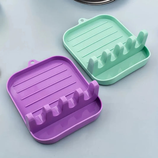 Compact Dish and Cutlery Drain Rack – Countertop Kitchen Storage Organizer with Utensil Holder