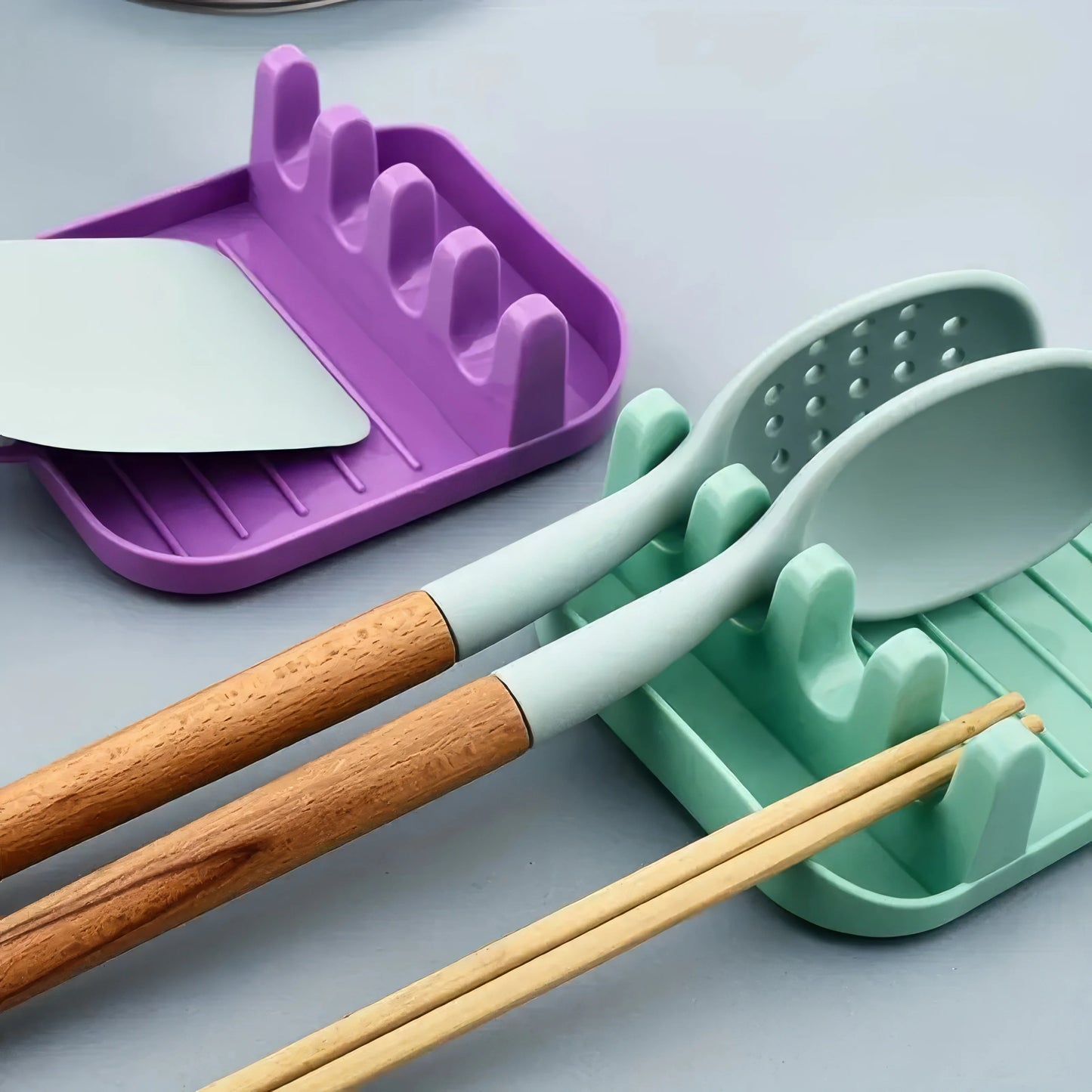 Compact Dish and Cutlery Drain Rack – Countertop Kitchen Storage Organizer with Utensil Holder