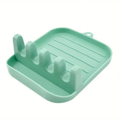 Compact Dish and Cutlery Drain Rack – Countertop Kitchen Storage Organizer with Utensil Holder