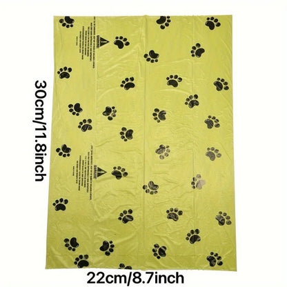 Eco Friendly Pet Waste Bags with Dispenser – Biodegradable Dog Poop Bags for Easy Clean Up