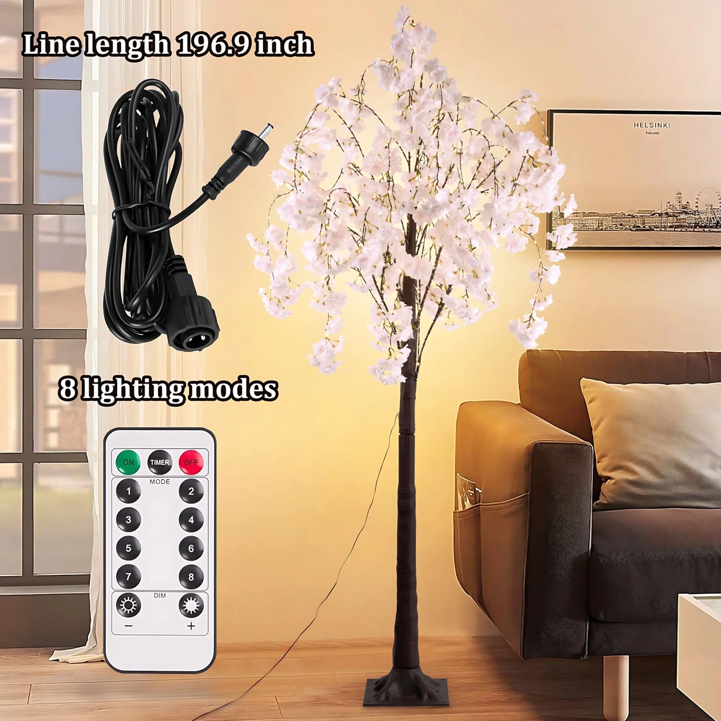 Cherry Blossom Tree 450 LED Lights