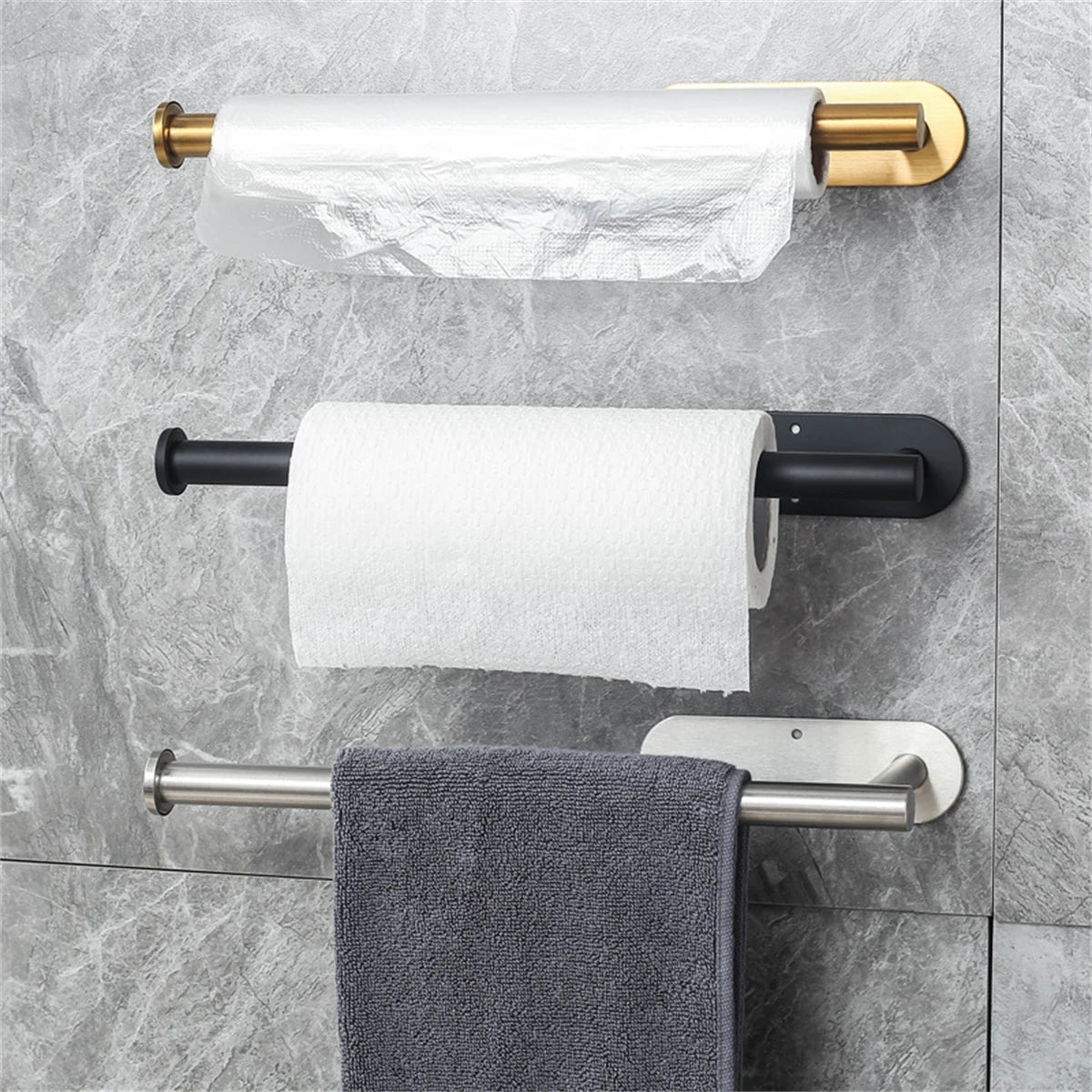 Paper Towel Holder Adhesive Under Cabinet