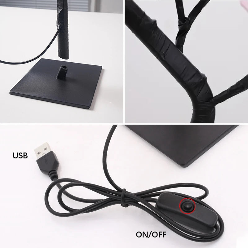 LED Rose Tree Lights USB Atmosphere Lighting