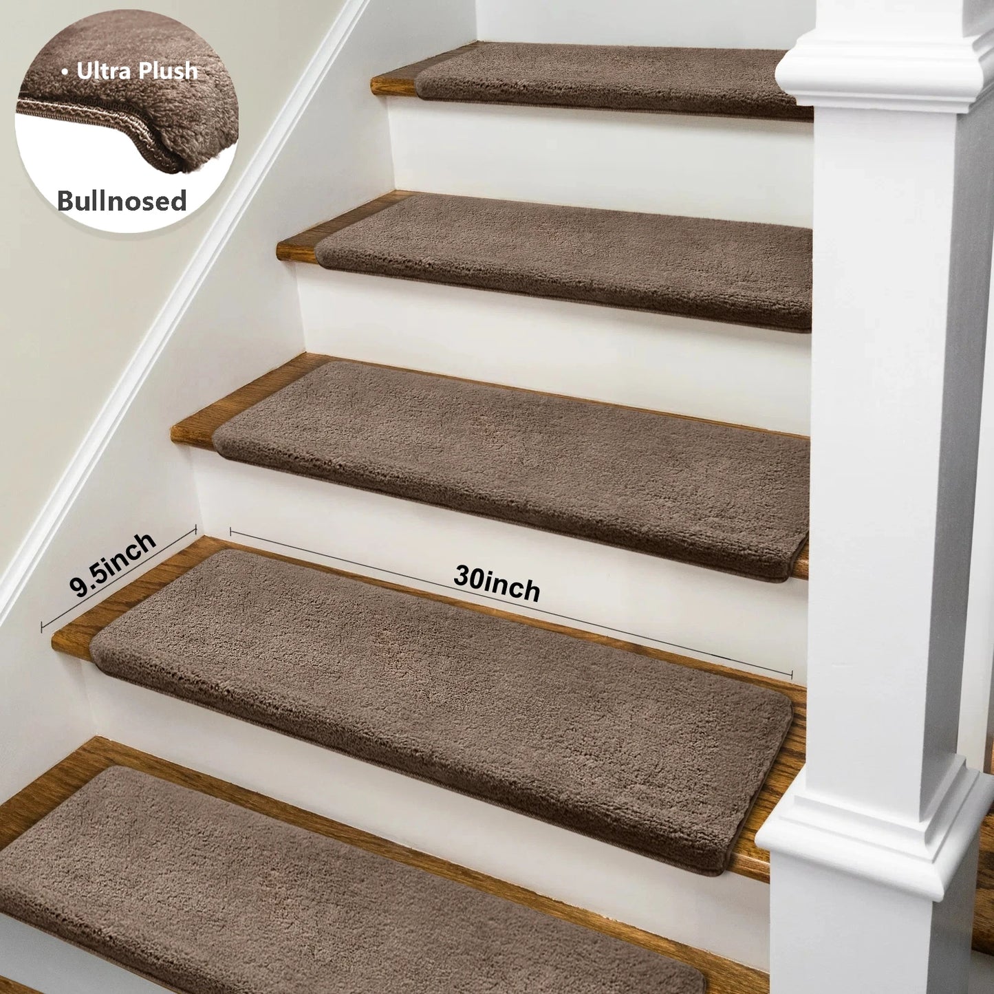 Bullnose Non Slip Stair Treads Safety