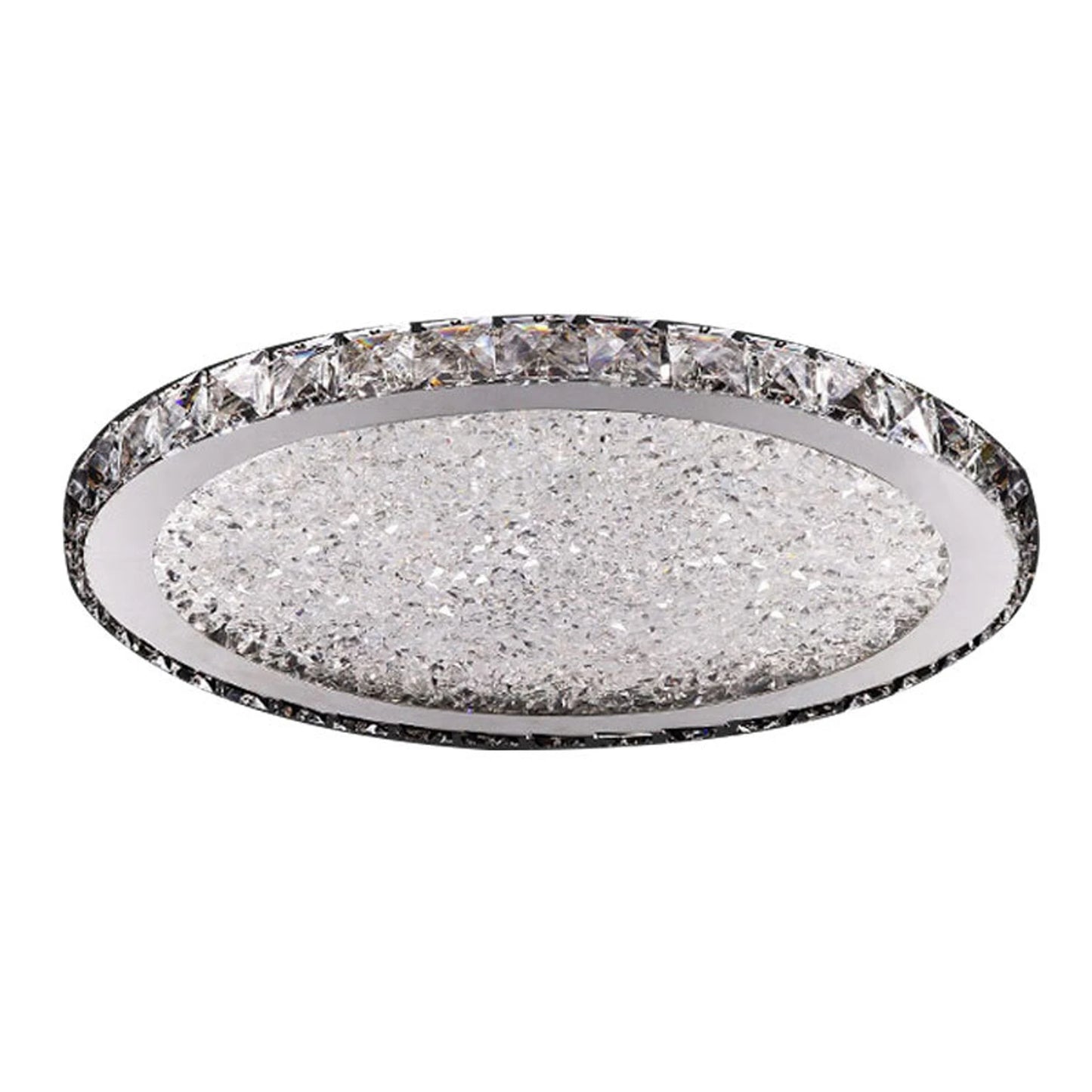 16" Modern Crystal Ceiling Light Pendant Chandelier