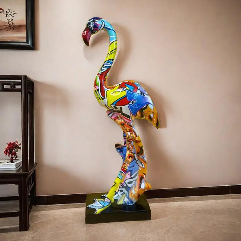 Palm Beach Pop Art Flamingo Sculpture
