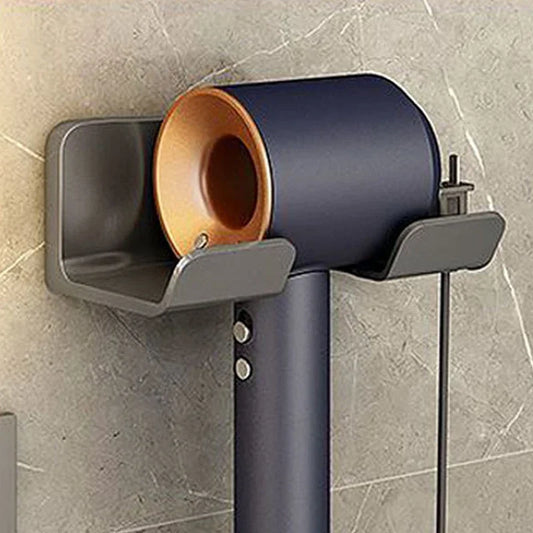 Wall Mounted Hair Dryer Holder – No-Drill Bathroom Organizer & Space-Saving Blow Dryer Storage Rack