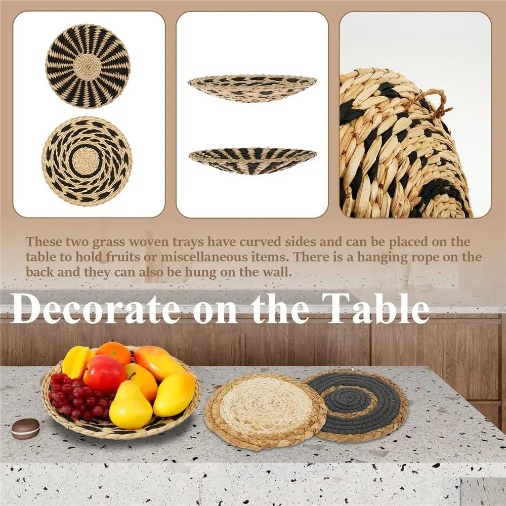 Tidewater Woven Wall Basket Collection – 7 Piece Set