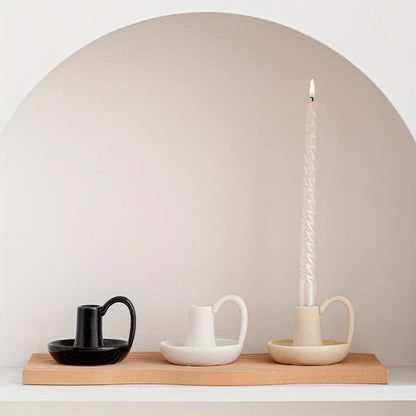 Seaside Loop Ceramic Candlestick