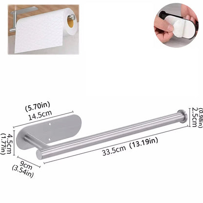 Paper Towel Holder Adhesive Under Cabinet