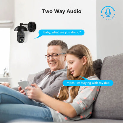 2Pcs Wireless Home Security Light Socket Camera