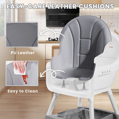 High Chair Portable Convertible Toy Rack