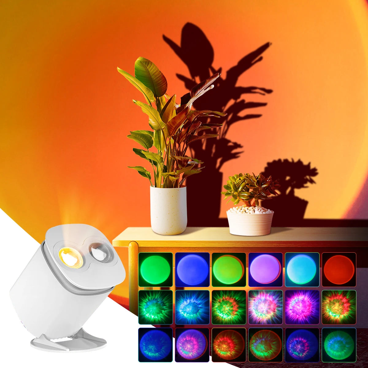 Galaxy Star Projector Light – LED Nebula Night Light with Remote Control for Bedroom and Ambient Lighting