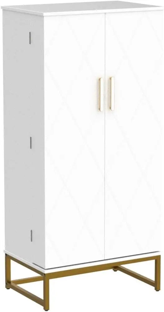 Freestanding Pantry Cabinet with Adjustable Shelves – Tall Kitchen Storage Organizer for Food & Essentials