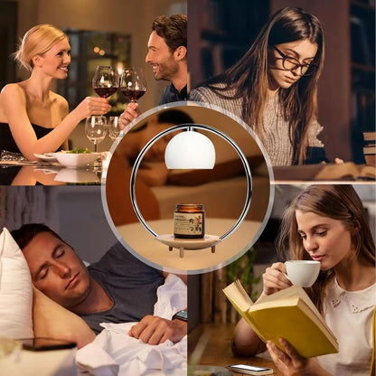 Electric Candle Warmer Lamp with Timer & Dimmer, Safe Wax Melter for Jar Candles, Home Decor Gift