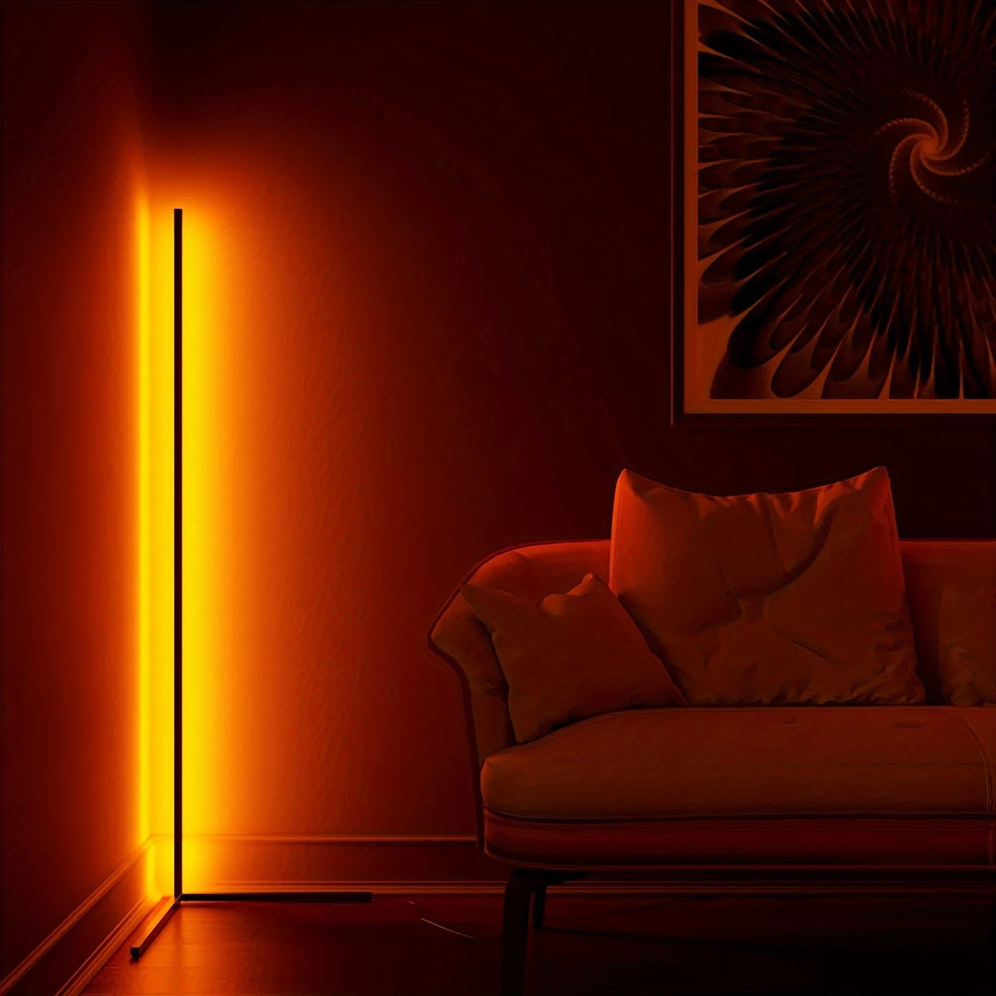 Corner Floor Lamp 60-Inch Led