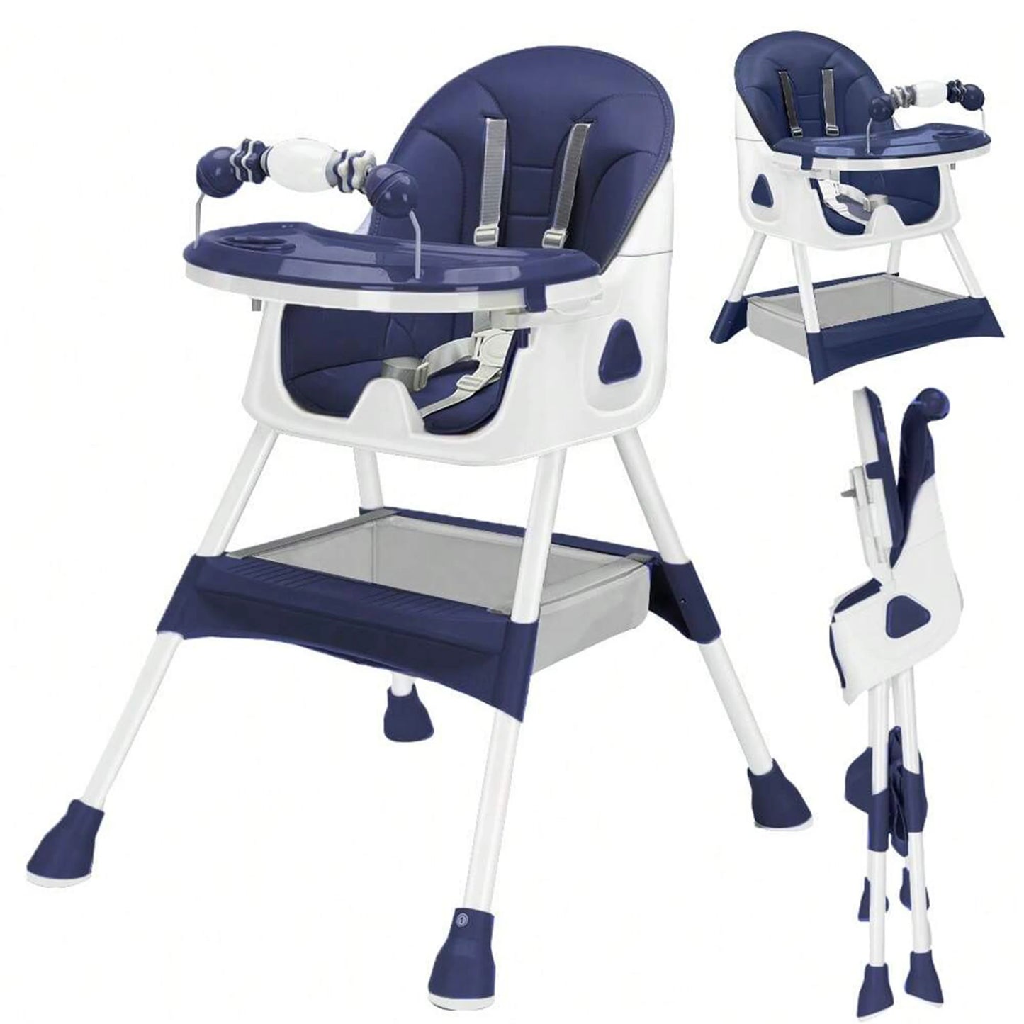 Foldable High Chair Easy Clean