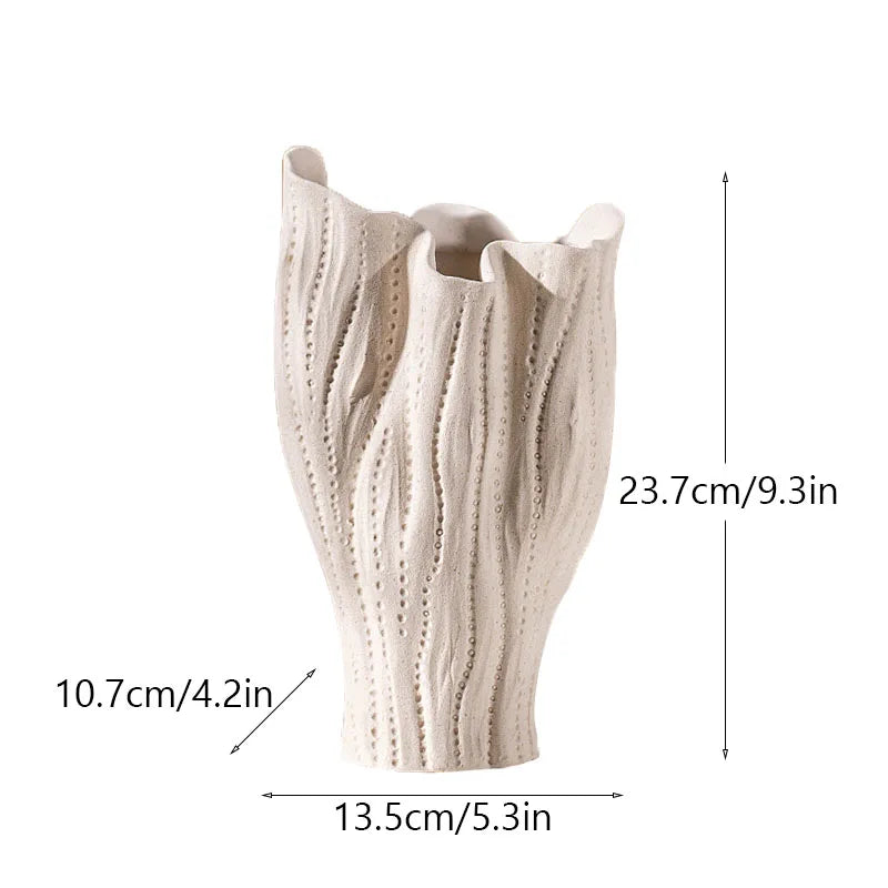 Ocean Breeze Coastal Ceramic Vase
