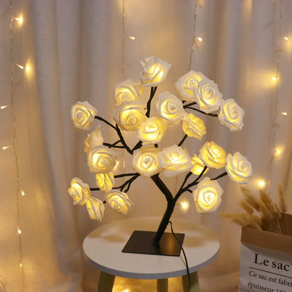 LED Rose Tree Lights USB Atmosphere Lighting