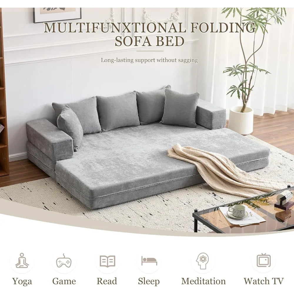 Queen Size Convertible Sofa Bed