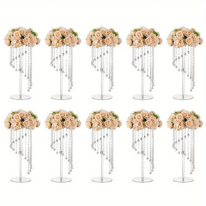 23.6 Inch Tall Acrylic Wedding Vase Party Table Christmas and Halloween Decoration