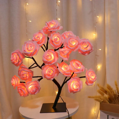 LED Rose Tree Lights USB Atmosphere Lighting