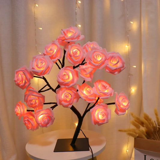 LED Rose Tree Lights USB Atmosphere Lighting