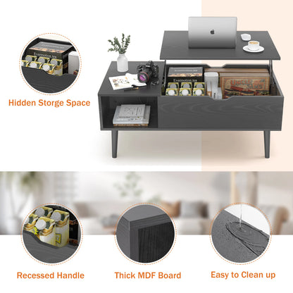 39.37"x19.7" Lift Top Coffee Table