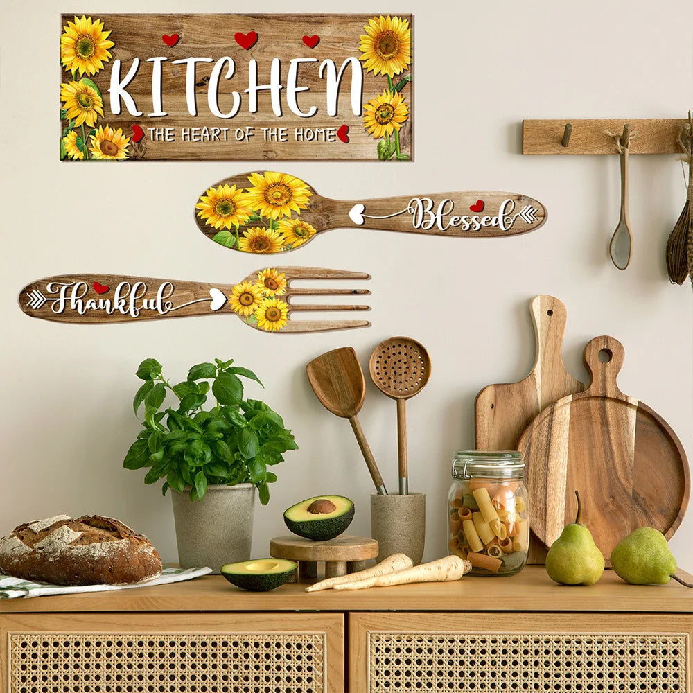 Restaurant Wall Stickers Kitchy
