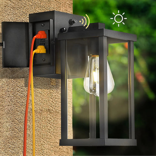 Porch Light GFCI Outlet Dusk To Dawn
