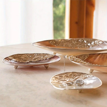 Mussel Jewelry Storage Tray Natural Large Shell