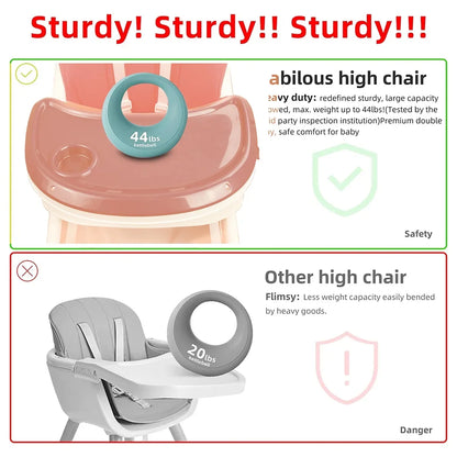 Foldable High Chair 4-in-1 Adjustable