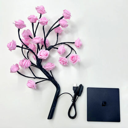 LED Rose Tree Lights USB Atmosphere Lighting