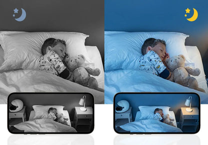 Indoor Outdoor Security Camera 2K HD Wireless