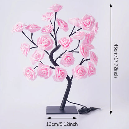 LED Rose Tree Lights USB Atmosphere Lighting