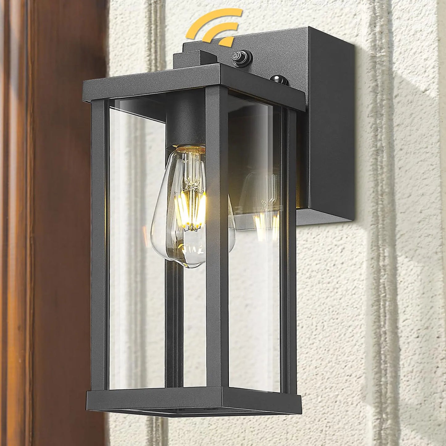 Porch Light GFCI Outlet Dusk To Dawn