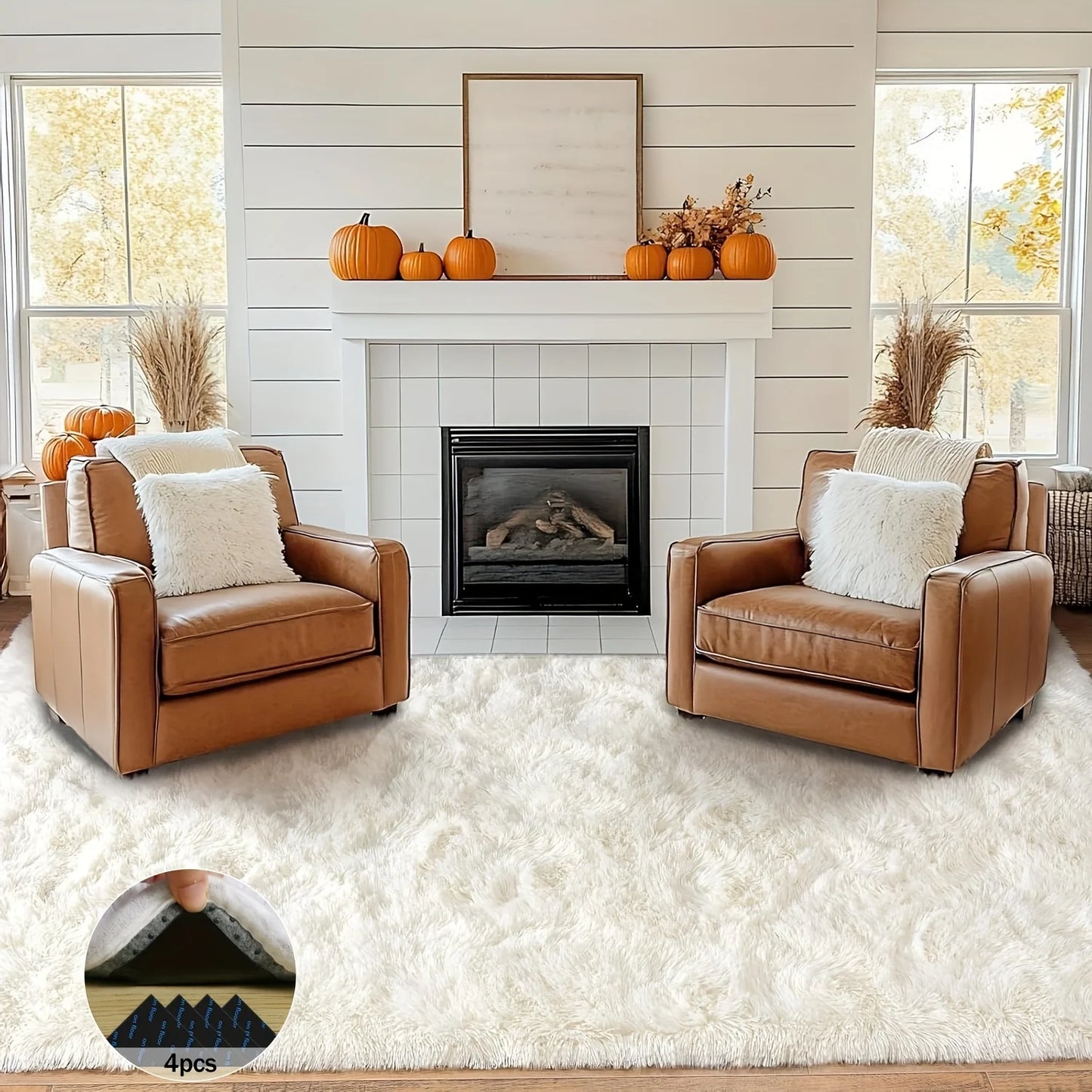 Soft Shaggy Rugs Luxury Plush