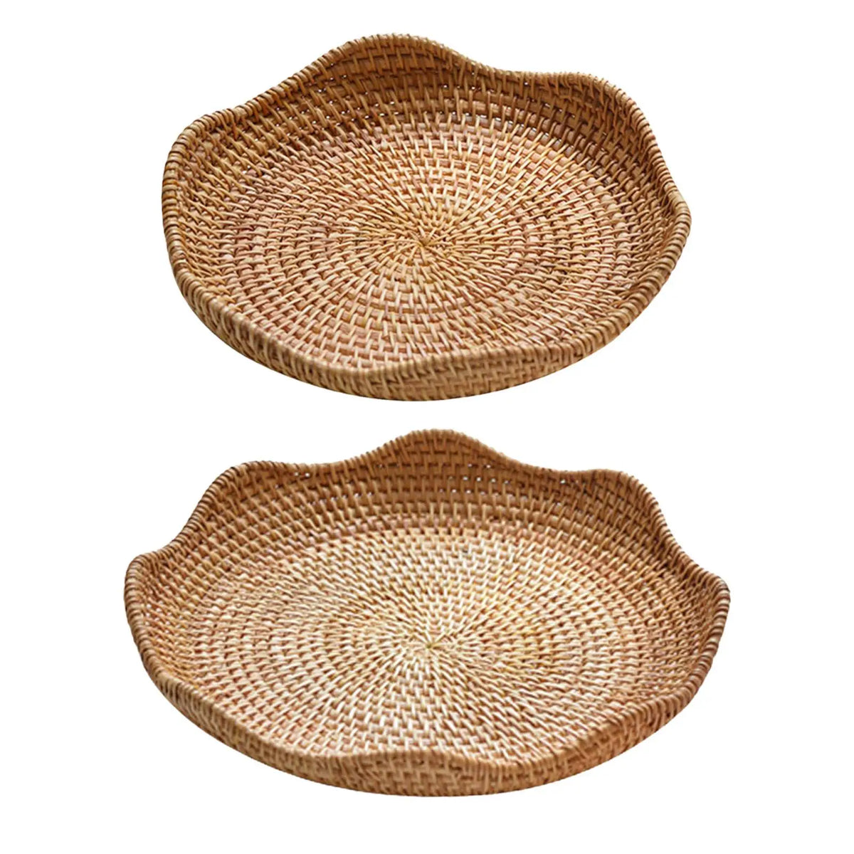 Suncoast Round Woven Tray