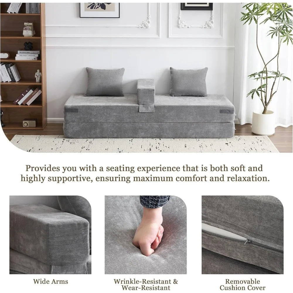 Queen Size Convertible Sofa Bed