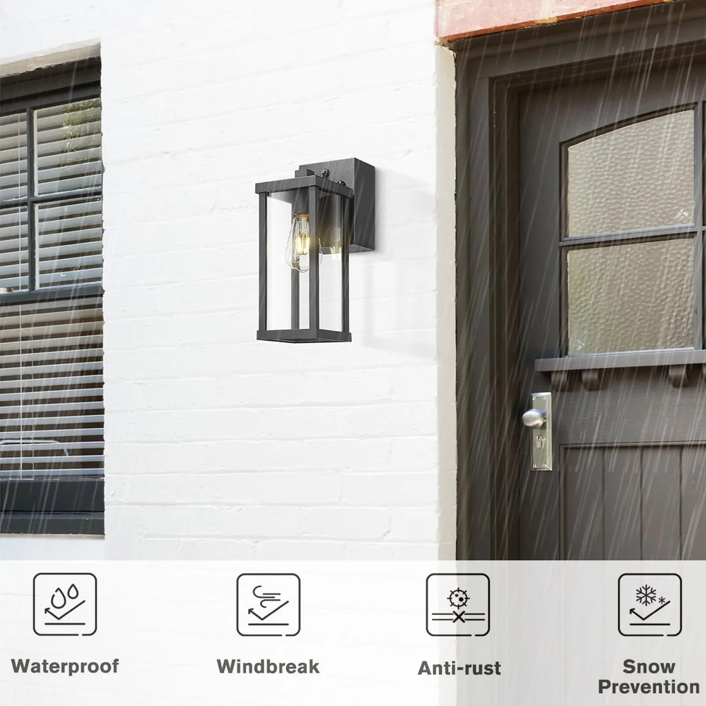 Porch Light GFCI Outlet Dusk To Dawn