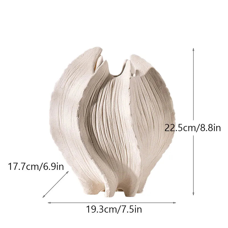 Ocean Breeze Coastal Ceramic Vase
