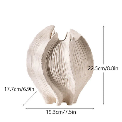 Ocean Breeze Coastal Ceramic Vase