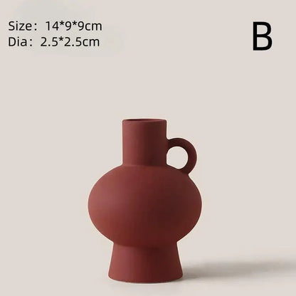 Palm Beach Ring Ceramic Vase