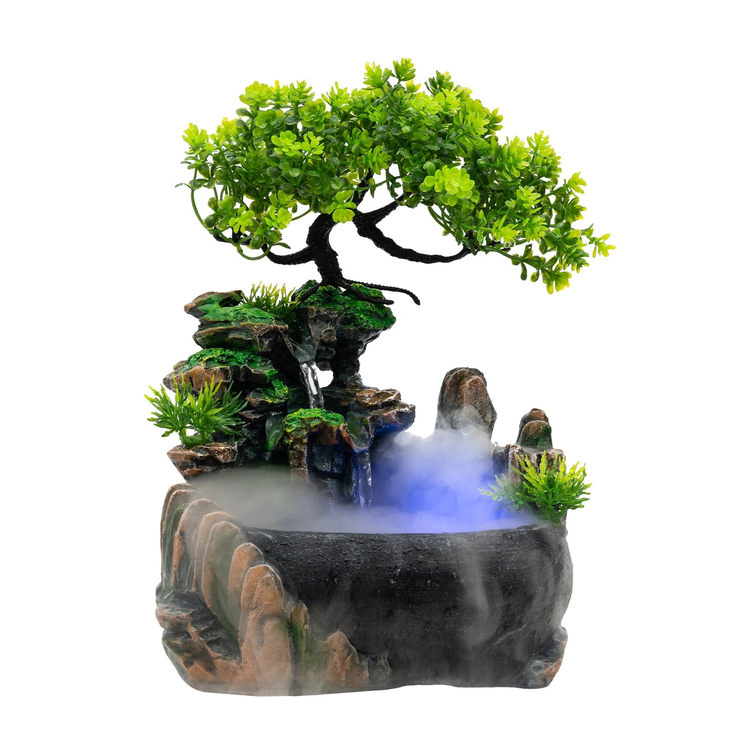 Tabletop Fountains Rockery Plants