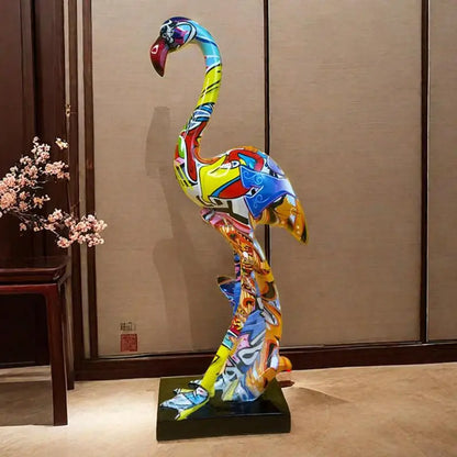 Palm Beach Pop Art Flamingo Sculpture