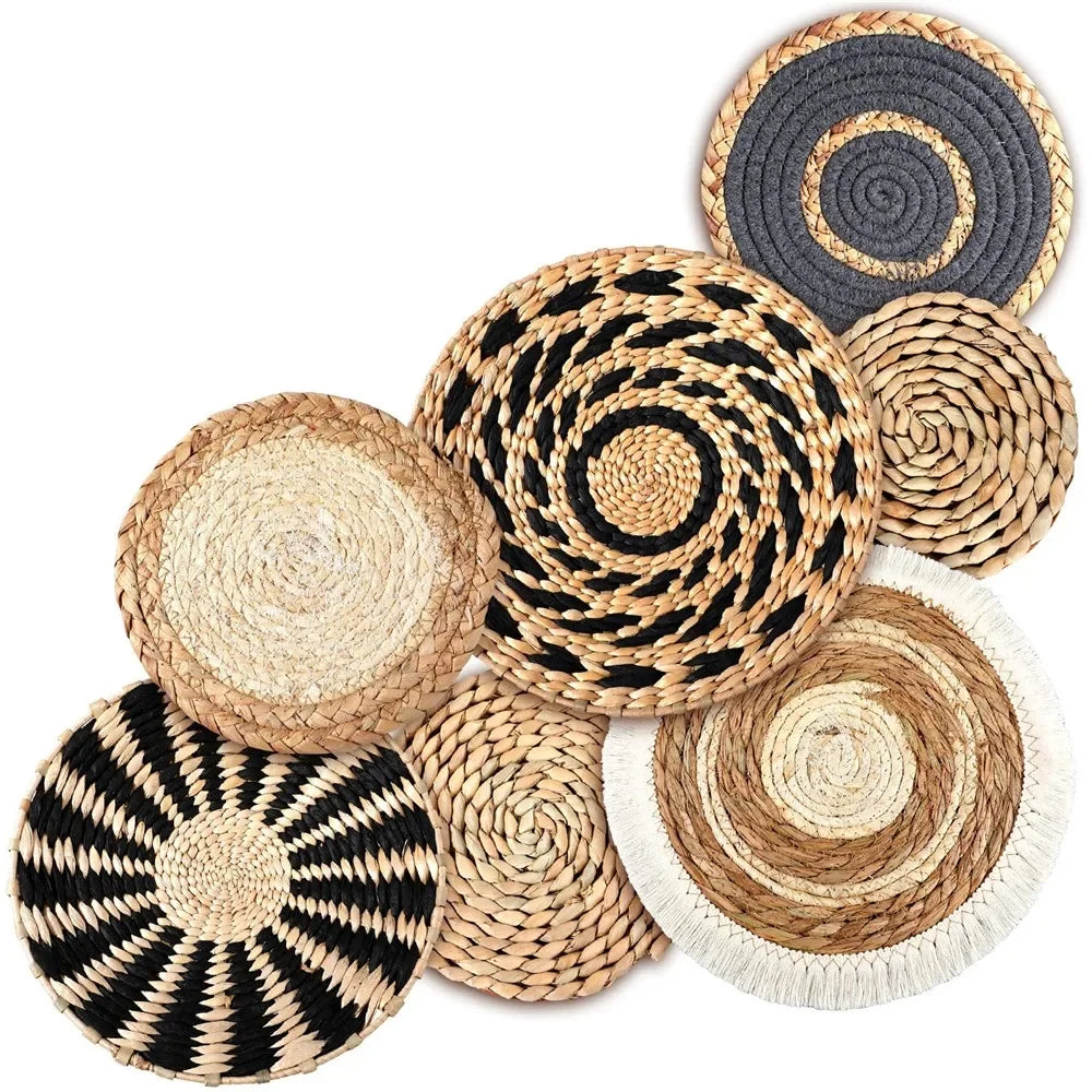 Tidewater Woven Wall Basket Collection – 7 Piece Set