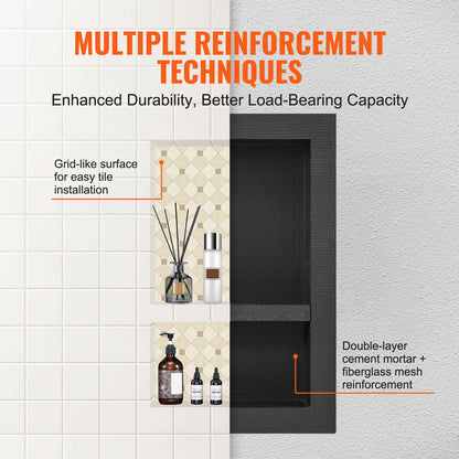 Shower Niche Recessed Shelf