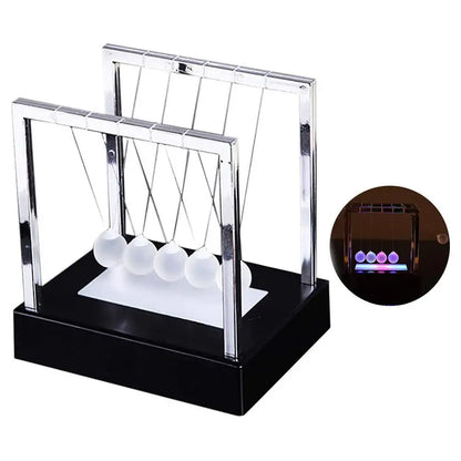Newtons Swing Ball LED Light Up Kids Toys Home and Office Decor